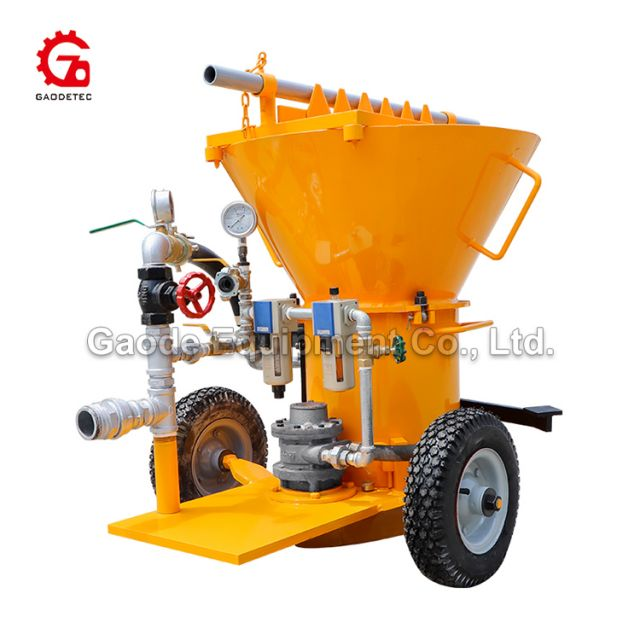 GAODETEC GZ-6AR/RD Refractory Gunning Machine With Bag Breaker & Agitator